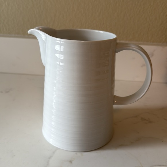 Crate&Barrel Porcelain Pitcher - Picture 6 of 6